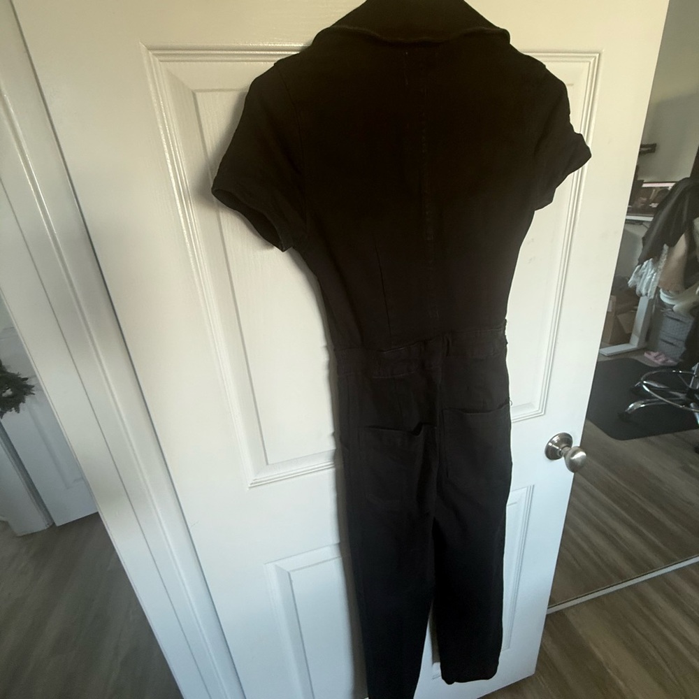 Show Me Your Mumu Emery Black Denim Jumpsuit - Picture 4 of 9